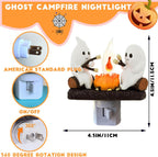 Ghost Campfire Nightlight, Ghosts Roasting Marshmallows