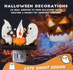 Ghost Campfire Nightlight, Ghosts Roasting Marshmallows
