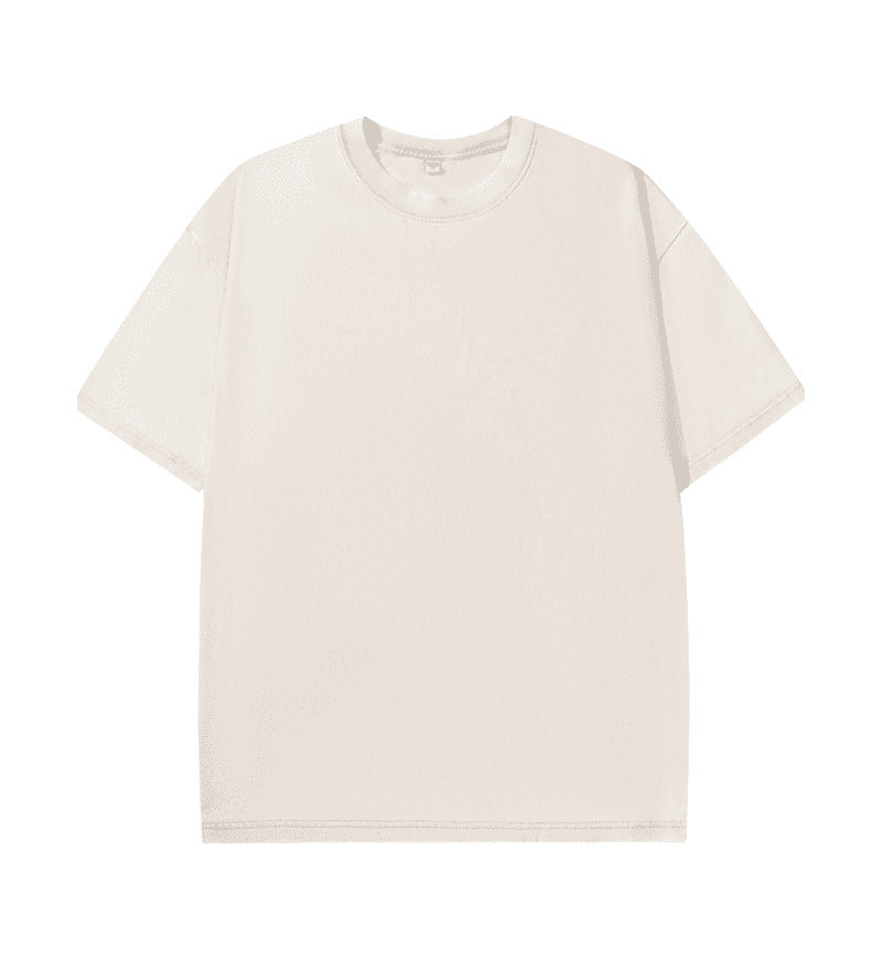 Vintage Wash Cotton Oversized Short Sleeve T-shirt