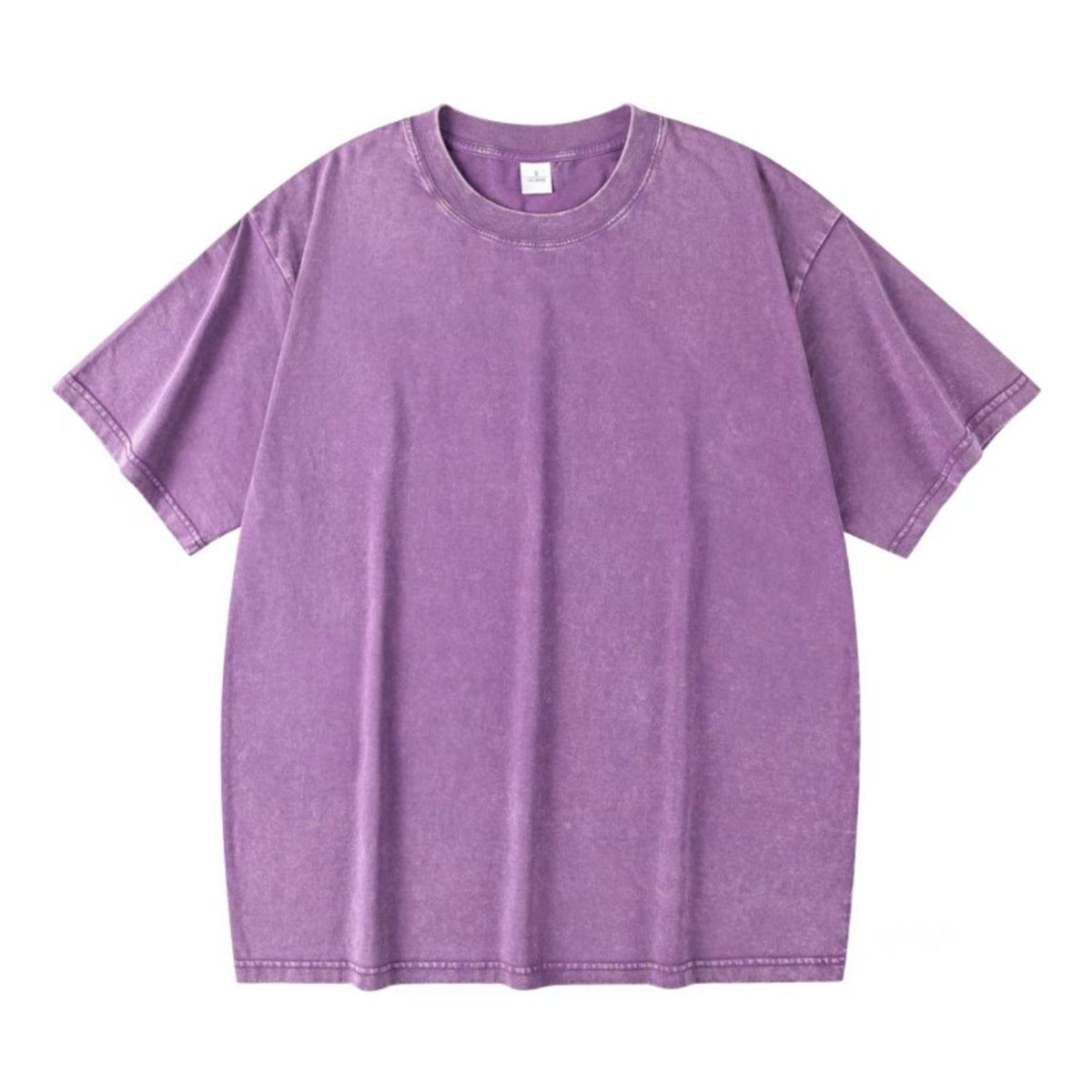 Vintage Wash Cotton Oversized Short Sleeve T-shirt