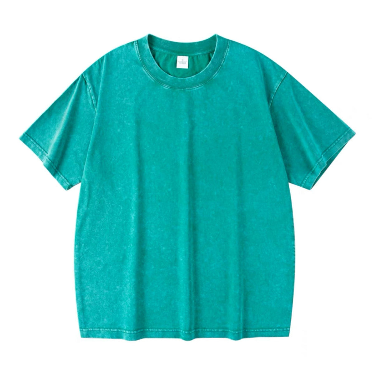 Vintage Wash Cotton Oversized Short Sleeve T-shirt
